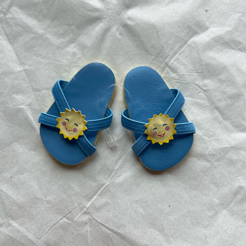 EUC VTG 90s Bitty Baby Sun Sandals American Girl Pleasant Company